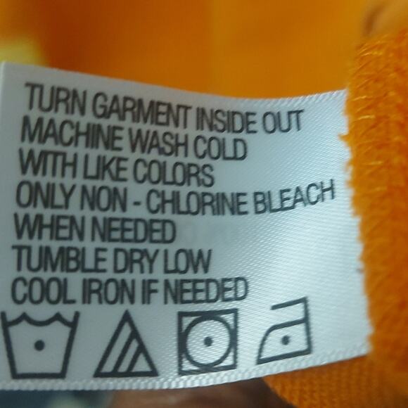 ORVIS Orange Rugged Rugby Polo Shirt, XL Casual Preppy Classic Comfy Minimalist - Picture 11 of 14